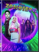 ZOMBIES 2 DVD cover