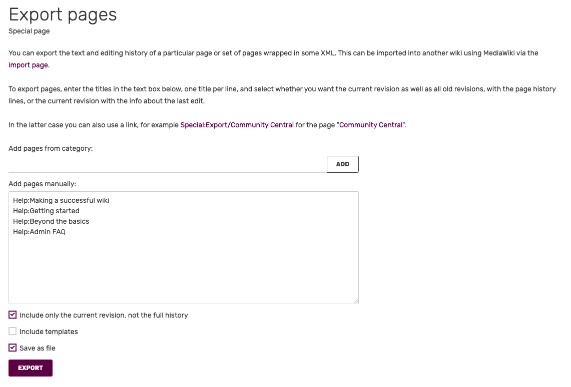 Import / Export PGN File