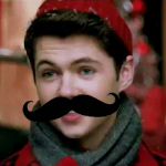 Rory with Moustache