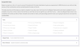 Wiki Progress Bar - Tasks