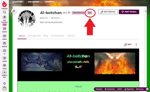 Bot tags - bot flag