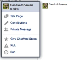 New chat blocking system
