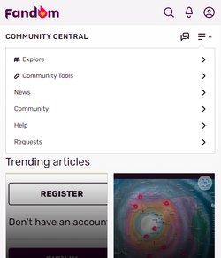 Help:Mobile web, Community Central