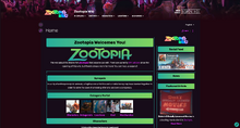Zootopia Wiki is currently showing a rainbow logo.