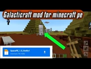 Galacticraft mod for minecraft pocket edition