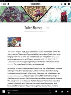 "Tailed Beasts" on Narutopedia.
