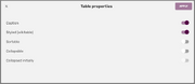 TableProperties