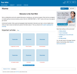 Example Wiki - mainpage