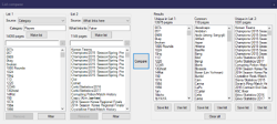List comparer