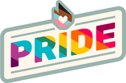 Fandom's Pride Month logo