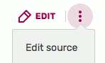 Edit dropdown menu