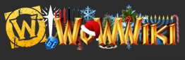 WoWWiki WordMark wishes everyone a happy holiday.