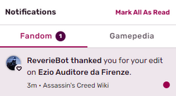 Thanks - Notification