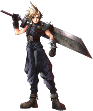 Cloud Strife FFVII Art