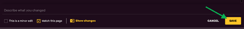 
3. Как я могу сохранить свои правки?Найдите кнопку «Сохранить» внизу и нажмите на неё