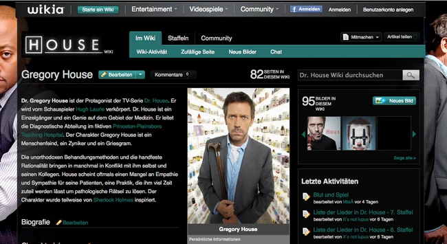 Marc edited episode articles on the German-language House Wiki.