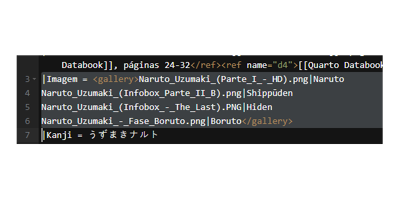 Para adicionar várias imagens a uma infobox, encontre o parâmetro "image" na infobox, e adicione a tag "gallery" junto com os nomes dos arquivos.