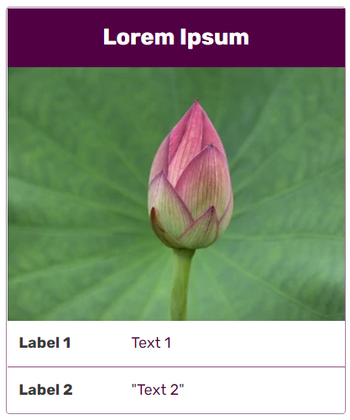 Portable infobox default layout