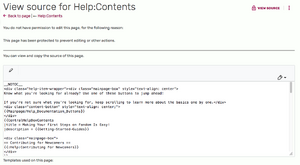 The view source version of 