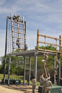 ROTC-Ft Riley Obstacle Cource