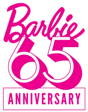 Barbie 65th Anniversary logo