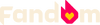 Fandom logo light