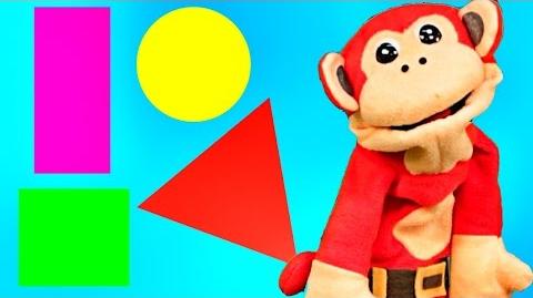 Canciones Infantiles - Las Figuras Geométricas El Mono Sílabo - Videos para niños -
