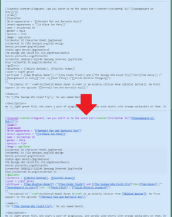 Wikitext mit und ohne Syntaxhervorhebung