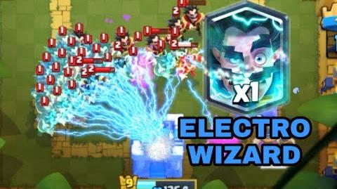 Clash Royale Electro Wizard clone Deck Funny video