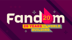 Fandom 20th anniversary graphic