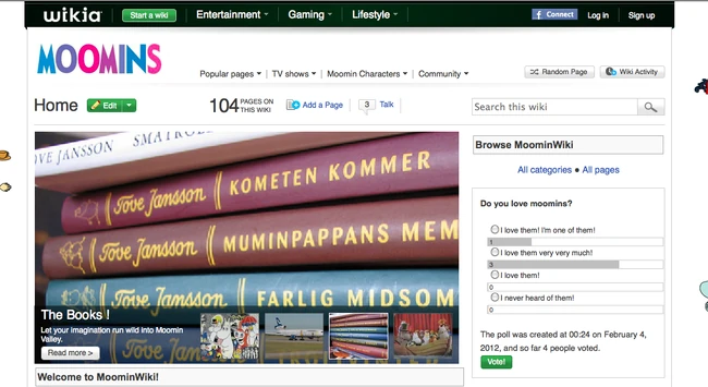 Danny, Tomek, Inez, and Vicky uploaded 100 new photos and created galleries of Japanese Moomin merchandise.