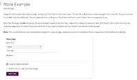 Move page form