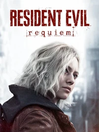 Key art for video game Resident Evil Requiem, with main character Grace Ashcroft