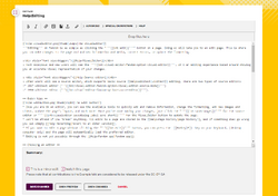The source editor (2010 wikitext editor)