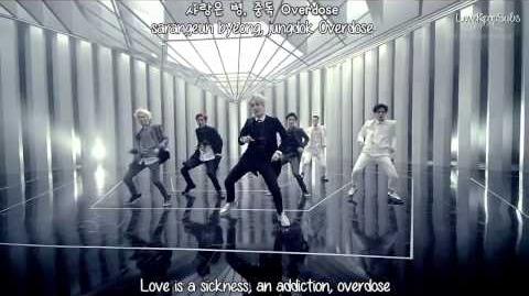 EXO-K - Overdose MV English subs + Romanization + Hangul HD