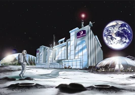 Location: Hotel on the Moon
