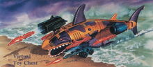 Centurions Cybervore Shark package art