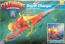 Centurions Depth Charger packaging