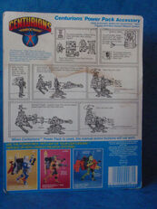 The back of the Power Pack packaging.