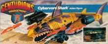 Centurions Cybervore Shark prototype packaging