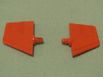 2x Directional Aqua Fins