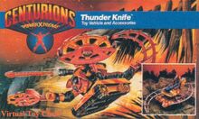 Centurions Thunder Knife packaging