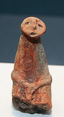Anthropomorphic Cucuteni-Trypillian clay figure
