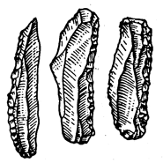Iberomaurisien lames.png (16 kB) Hojas retocadas típicas del Iberomaurisiense