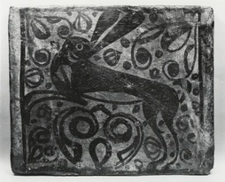 Ceiling Tile with a Hare
