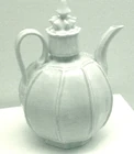 A porcelain teapot in Qingbai Style, from Jingdezhen