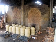 A wood fired pottery kiln in Hoi An Vietnam.