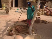 Amasado de la arcilla