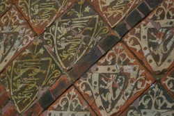 Medieval Tiles at Cleeve Abbey, England