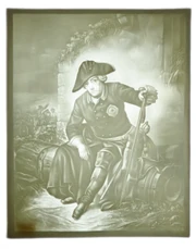 Lithophane when back lit